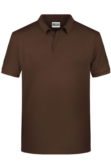 JN Men's Basic Polo 8010 bruin