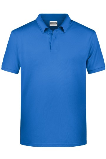 JN Men's Basic Polo 8010 kobaltblauw