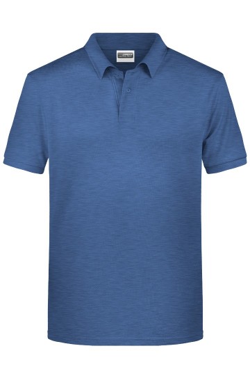 JN Men's Basic Polo 8010 lichtdenimmelange