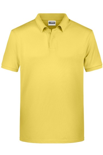 JN Men's Basic Polo 8010 lichtgeel