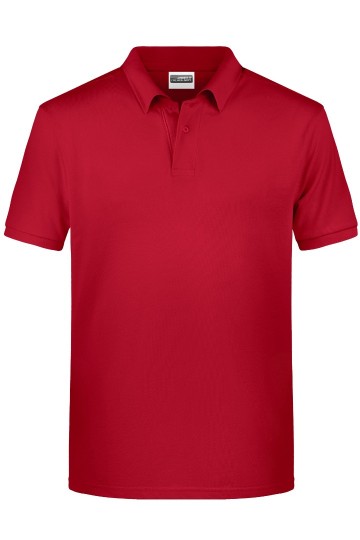 JN Men's Basic Polo 8010 rood