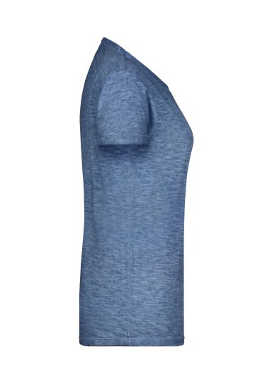 JN Ladies Slub-T 8015 denim zij