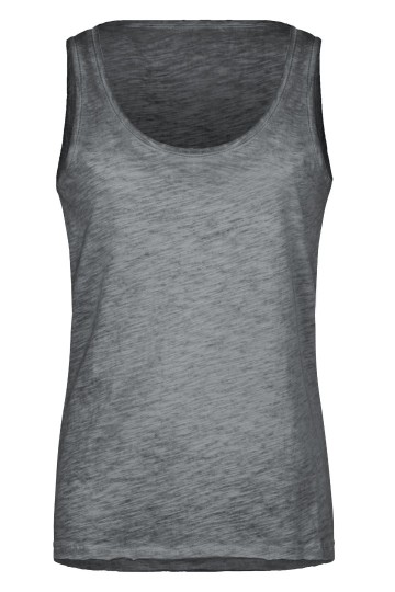 JN Ladies Slub-Top 8017 grafiet