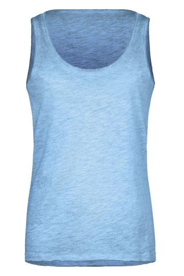 JN Ladies Slub-Top 8017 hemelsblauw