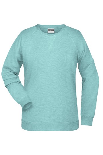 JN Ladies Sweat 8021 glaciermelange