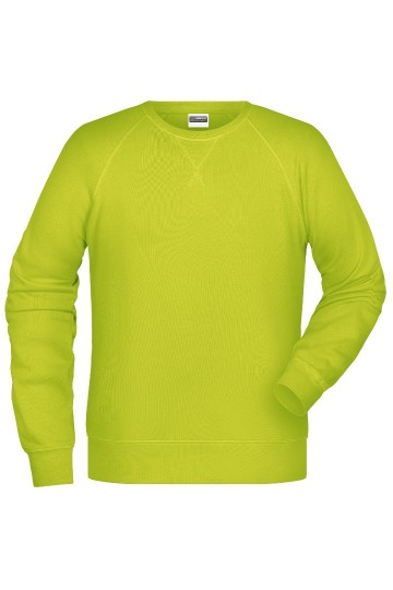 JN Men's Sweat 8022 chemischgeel