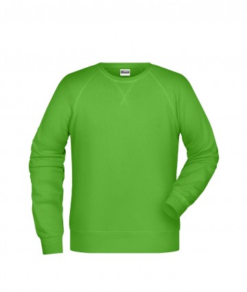 JN Men's Sweat 8022 limoengroen