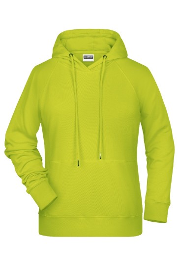 JN Ladies Hoody 8023 chemischgeel