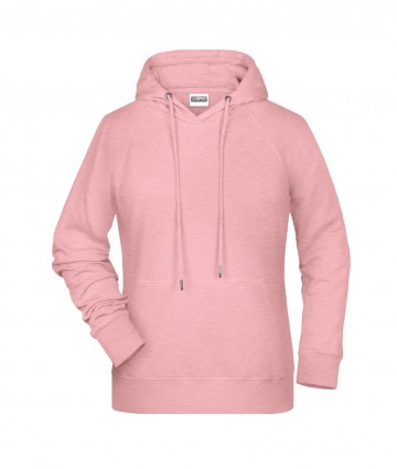 JN Ladies Hoody 8023 rosemelange
