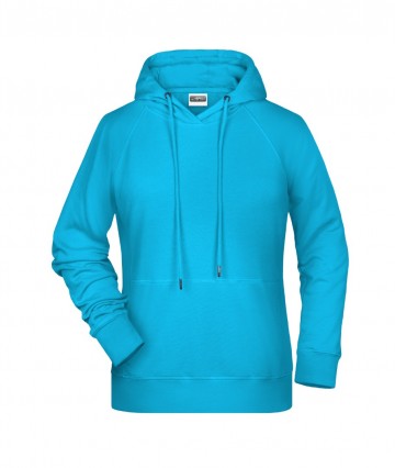 JN Ladies Hoody 8023 turkooise