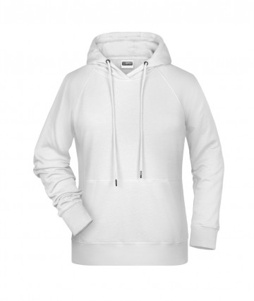 JN Ladies Hoody 8023 wit