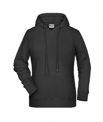 JN Ladies Hoody 8023 zwart