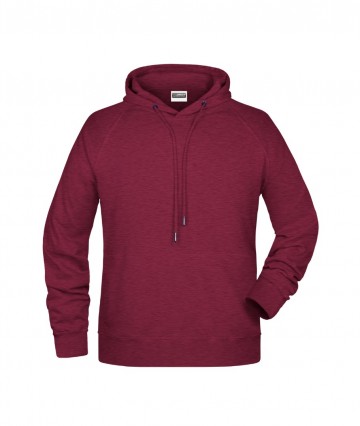 JN Men's Hoody 8024 bourgognerood