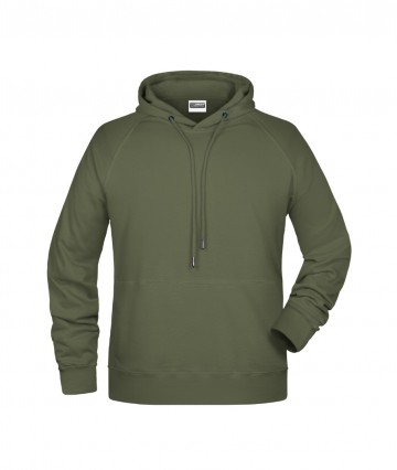 JN Men's Hoody 8024 olijfgroen
