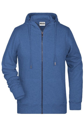 JN Ladies Zip Hoody 8025 lichtdenimmelange