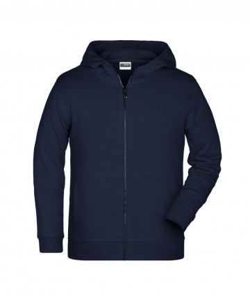 JN Kids Zip Hoody 8026k marineblauw