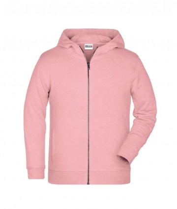 JN Kids Zip Hoody 8026k rosemelange