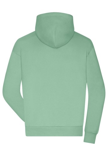 8034 JN Men's Lounge Hoody jadegroen achter