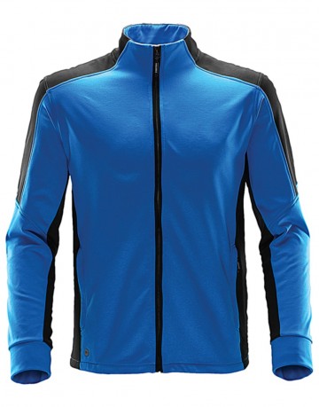 822.18 Stormtech Charka fleece jacketazuurblauw zwart
