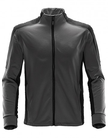 822.18 Stormtech Charka fleece jacketcarbon zwart