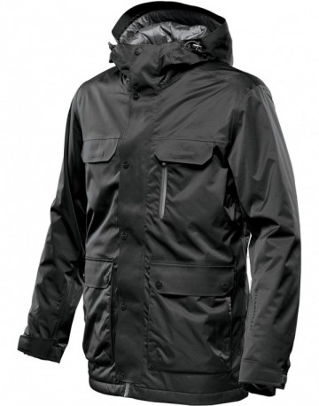 831.18 Stormtech heren Zurich Thermal jack charcoal zij