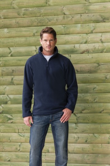 Russell Outdoor Fleece met 1/4 rits