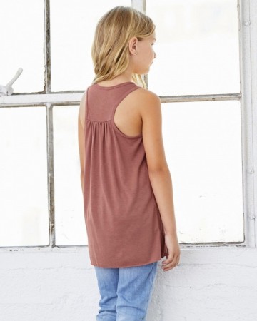 B+C Bella Youths Flowy Racerback Tanktop 8800Y