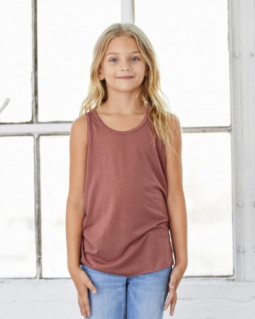 B+C Bella Youths Flowy Racerback Tanktop 8800Y