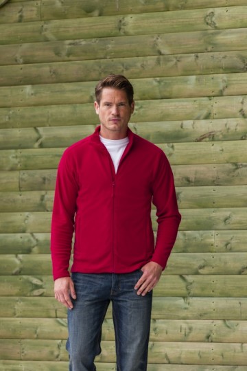 Russell Microfleece met rits