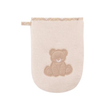 Vossen Teddy 8023/5150 washandje 103 Ivory