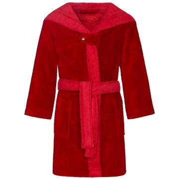 Vossen Bixie 8009/5148 kinder badjas 002 Cranberry