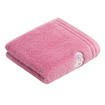 Vossen Kids Sky 8807/2938 handdoek 30x50 en 50x100 3475 Pretty Pink