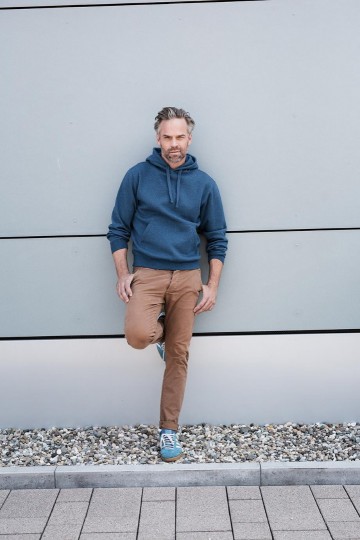 Russell Authentic sweater met kap 261M