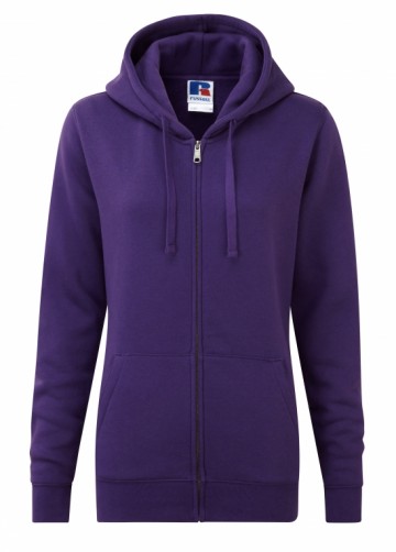 Russell  Authentieke sweater met kap en rits