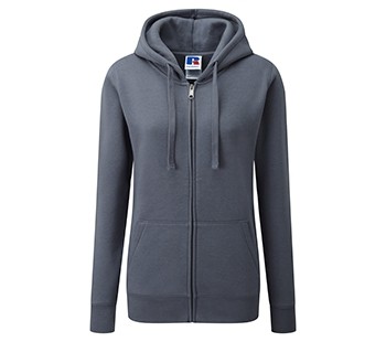 Russell  Authentieke sweater met kap en rits