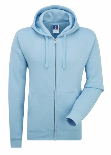 Russell Authentieke sweater met kap en rits