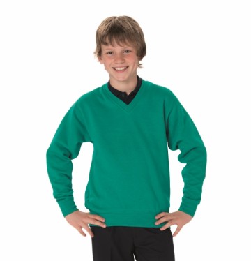 Russell Kids sweatshirt met V-hals