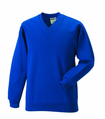 Russell Sweatshirt met V-hals