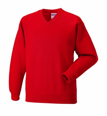 Russell Sweatshirt met V-hals