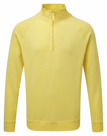 Russell HD sweater met 1/4 rits