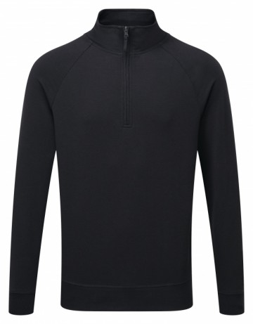 Russell HD sweater met 1/4 rits