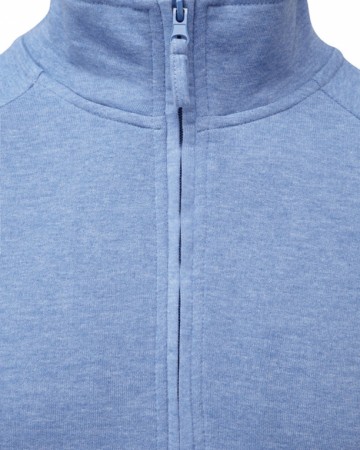 Russell HD sweater met 1/4 rits