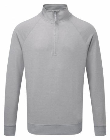 Russell HD sweater met 1/4 rits