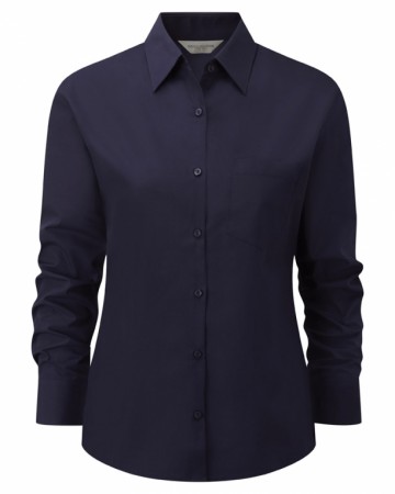 Russell Poplin Shirt Easy Care met LM
