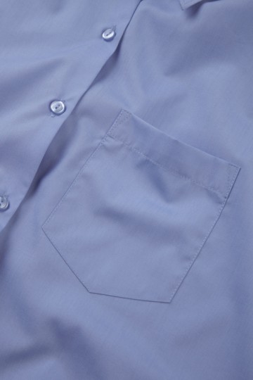 Russell Poplin Shirt Easy Care met LM