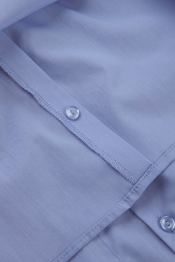 Russell Poplin Shirt Easy Care met LM