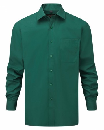Russell Poplin Shirt Easy Care met LM