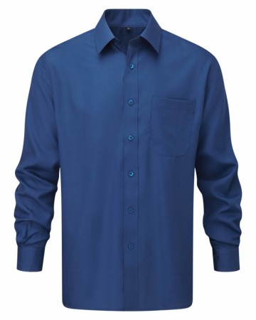 Russell Poplin Shirt Easy Care met LM