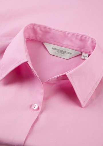 Russell Poplin Shirt  Pure Cotton Easy Care met LM