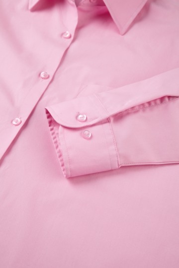 Russell Poplin Shirt  Pure Cotton Easy Care met LM